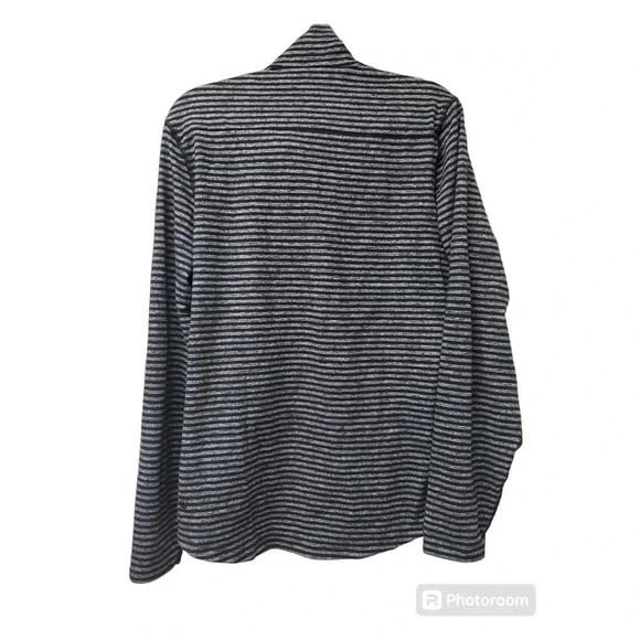 Lululemon Studio 1/2 Zip
Classic Stripe Heathered Black / Black Size S/M - Picture 6 of 8